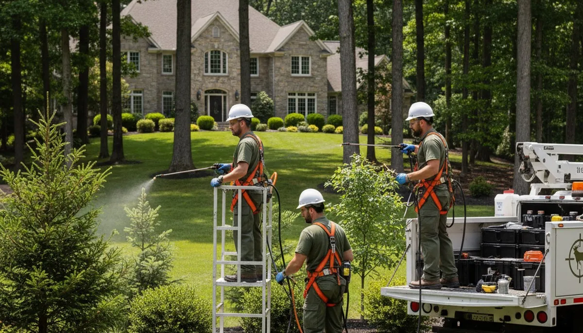 Ogden, UT deer deterrent services protecting trees and landscape plants from browsing damage