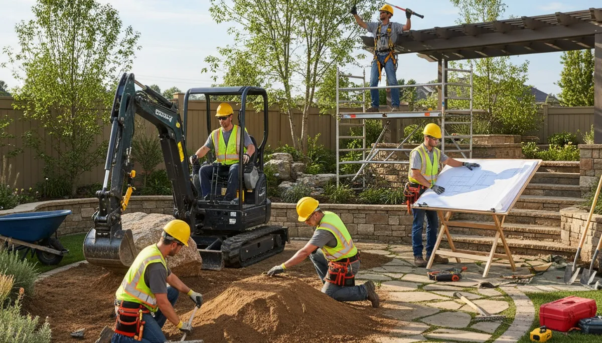 Ogden, UT tree service crew providing landscape design and tree care for Utah properties