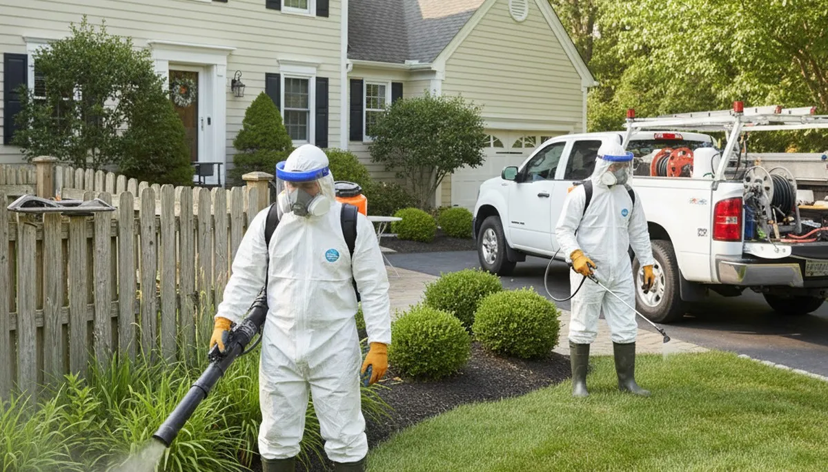 Arbor Tree Care providing tick control service in Ogden, UT for safer yards and outdoor spaces