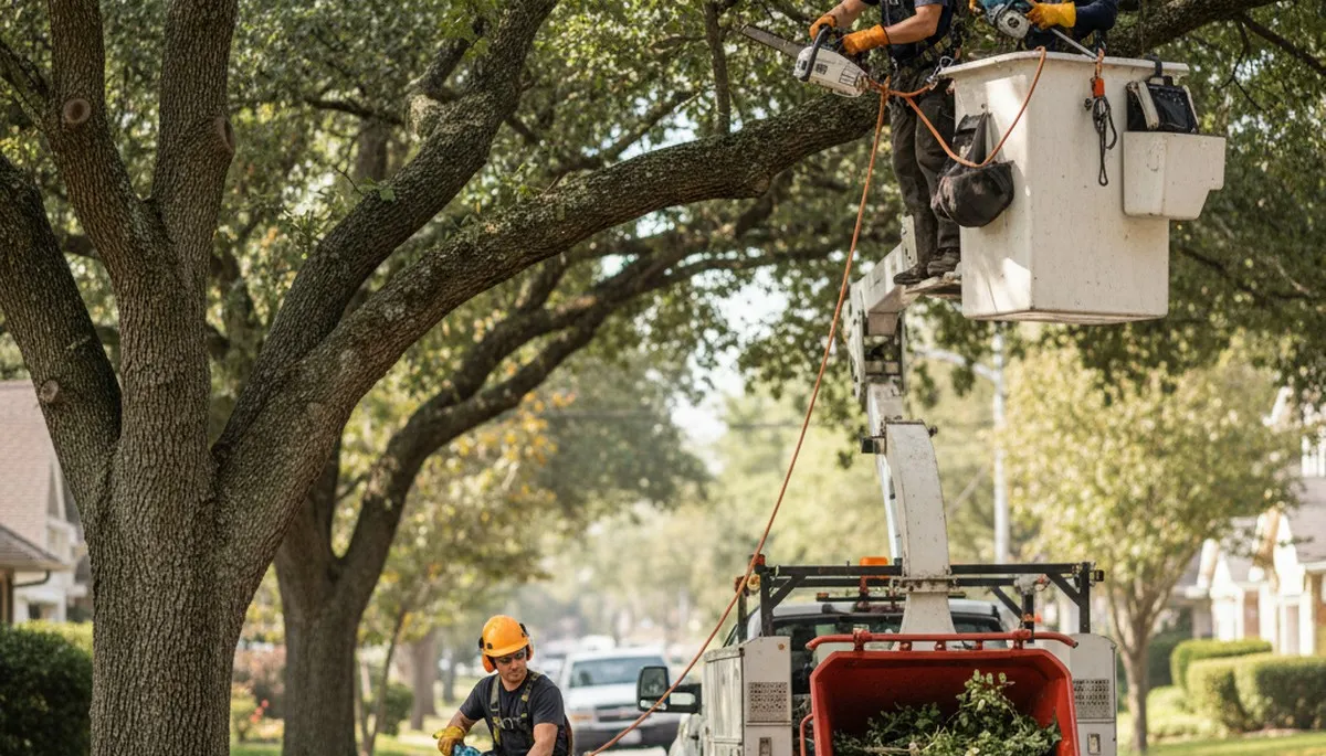Ogden, UT arborist pruning a tree for safer, healthier growth
