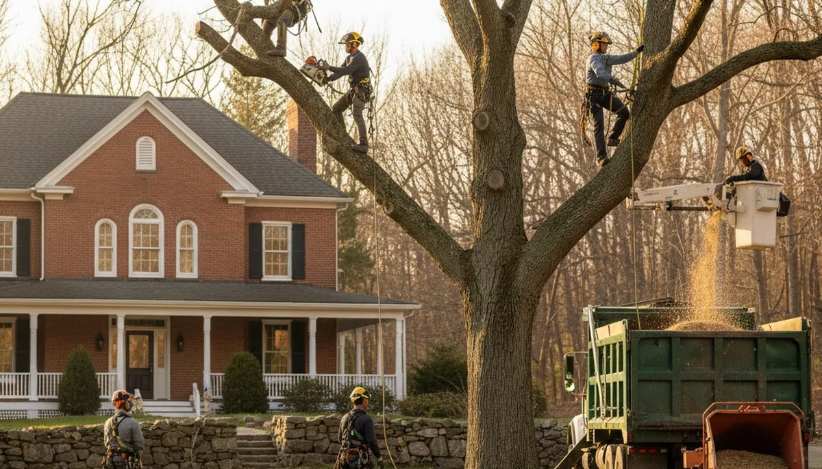 Tree service crew providing tree removal in Ogden, UT for treeremovalogden.com