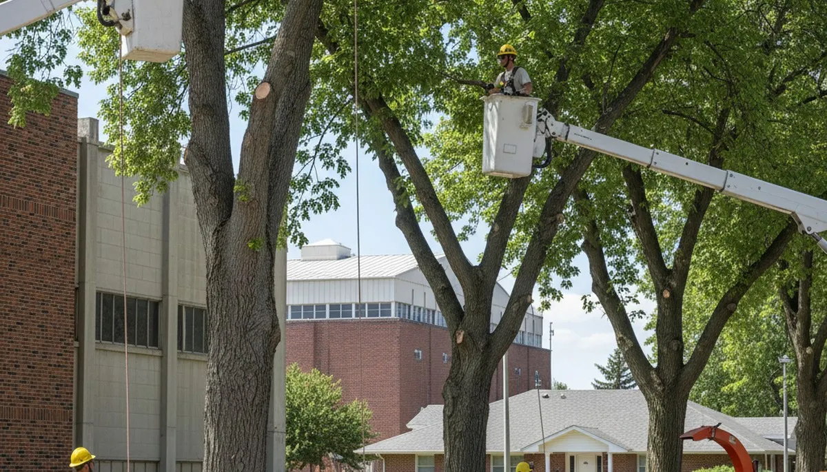 Tree service crew providing professional tree removal in Ogden, UT