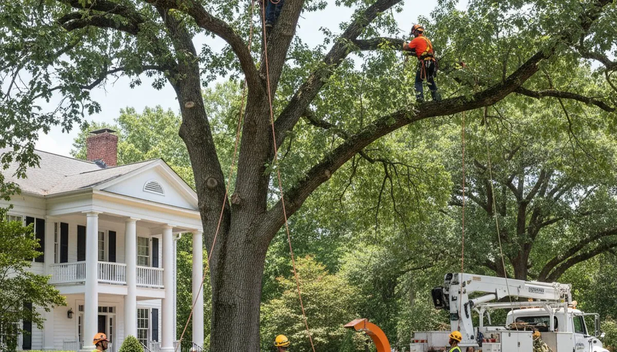 Tree service crew providing professional tree removal in Ogden, UT