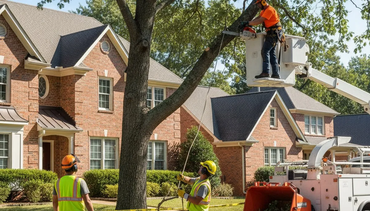 Tree service crew providing professional tree removal in Ogden, UT for local homeowners and businesses