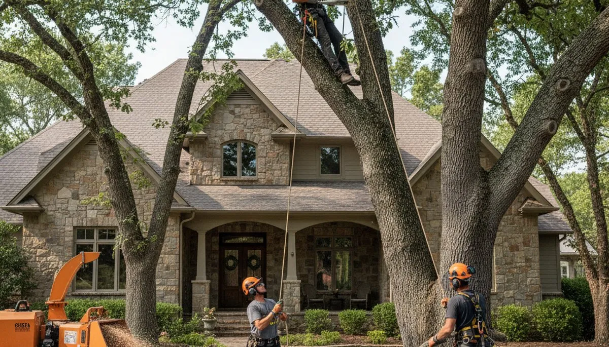 Tree service crew in Ogden, UT providing professional tree removal and maintenance for local properties
