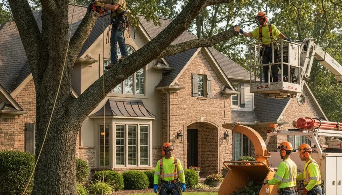 Tree service crew providing expert tree removal in Ogden, UT