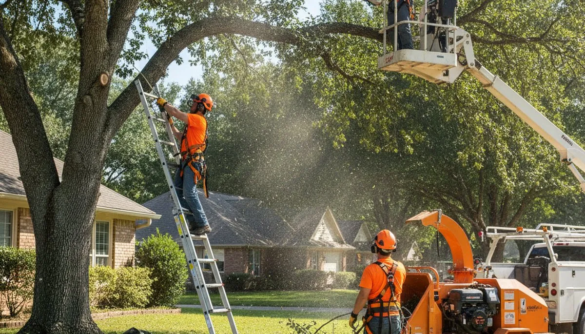 Ogden, UT tree trimming crew pruning trees for safer, healthier yards